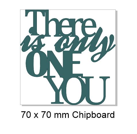 There is only one you 100x100mm  Pack of 5  Memorymaze